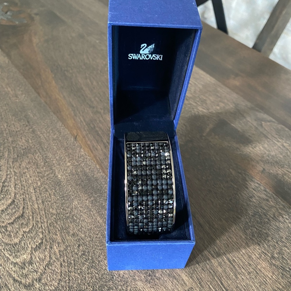 Swarovski Black Crystal Bracelet